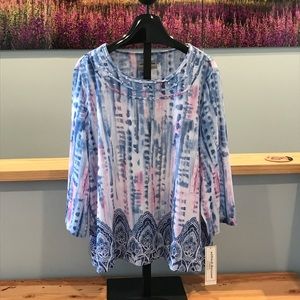 Alfred Dunner blouse. 2x